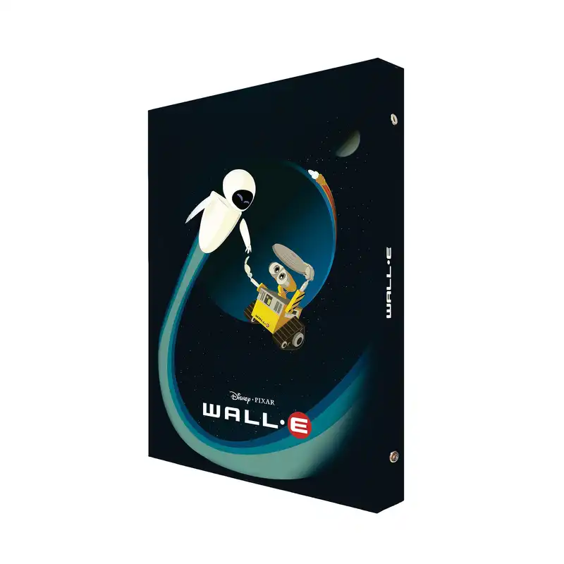دفتر کلاسوری 100 برگ پدیده نقش مدل 26 حلقه کالکشن انیمیشن طرح والی wall.e کد 04