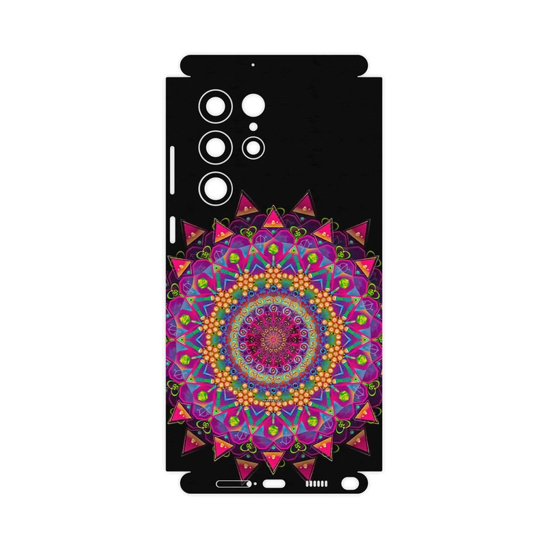 برچسب پوششی ماهوت مدل Mandala Design 5-FullSkin مناسب برای گوشی موبایل سامسونگ Galaxy S22 Ultra 5G