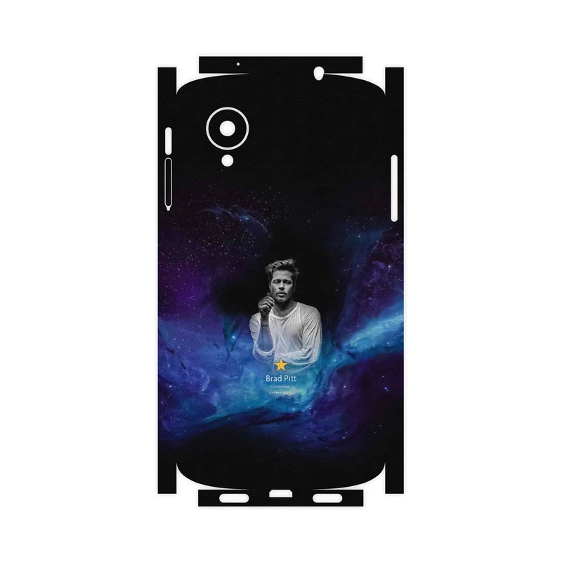 برچسب پوششی ماهوت مدل Brad Pitt-FullSkin مناسب برای گوشی موبایل گوگل Nexus 5