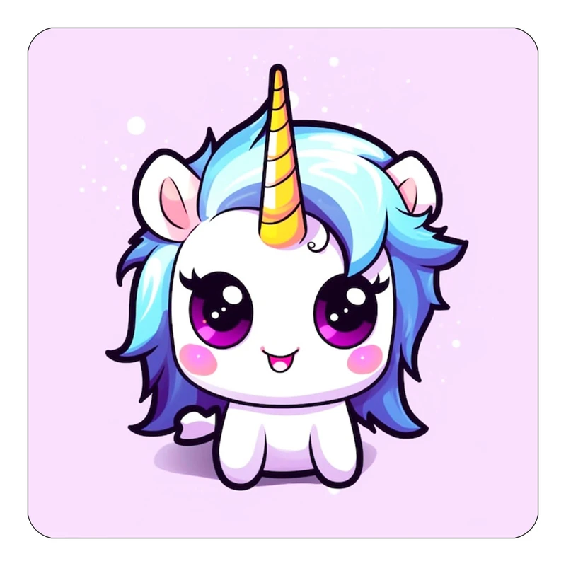 مگنت کاکتی طرح اسب تک شاخ و یونیکورن مدل mp30061