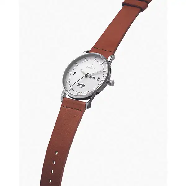 ساعت مچی عقربه ای تریوا مدل snow klinga