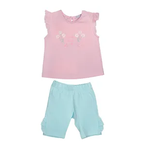 ست تاپ و شلوارک نوزادی پاپو مدل dorothy