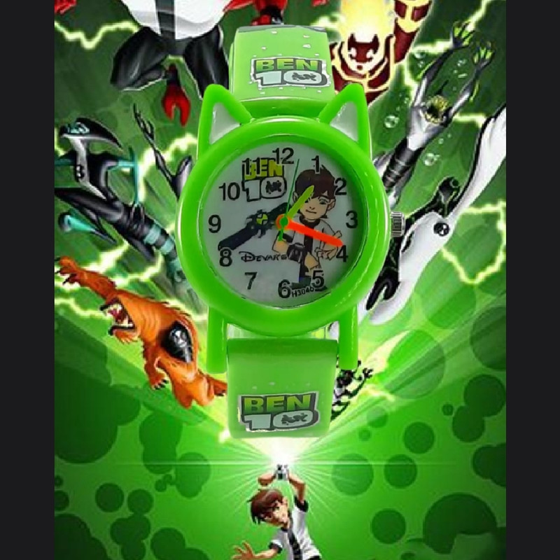 ساعت مچی عقربه ای پسرانه مدل BEN10 GRNL ساعت مچی عقربه ای پسرانه مدل BEN10 GRNL
