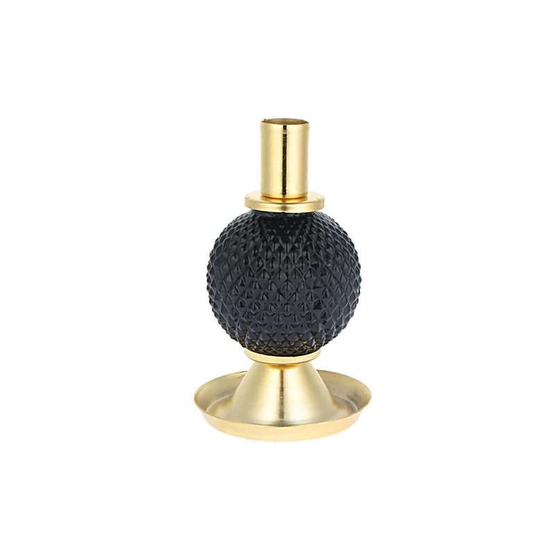 شمعدان مدل گوی پایه شیپوری