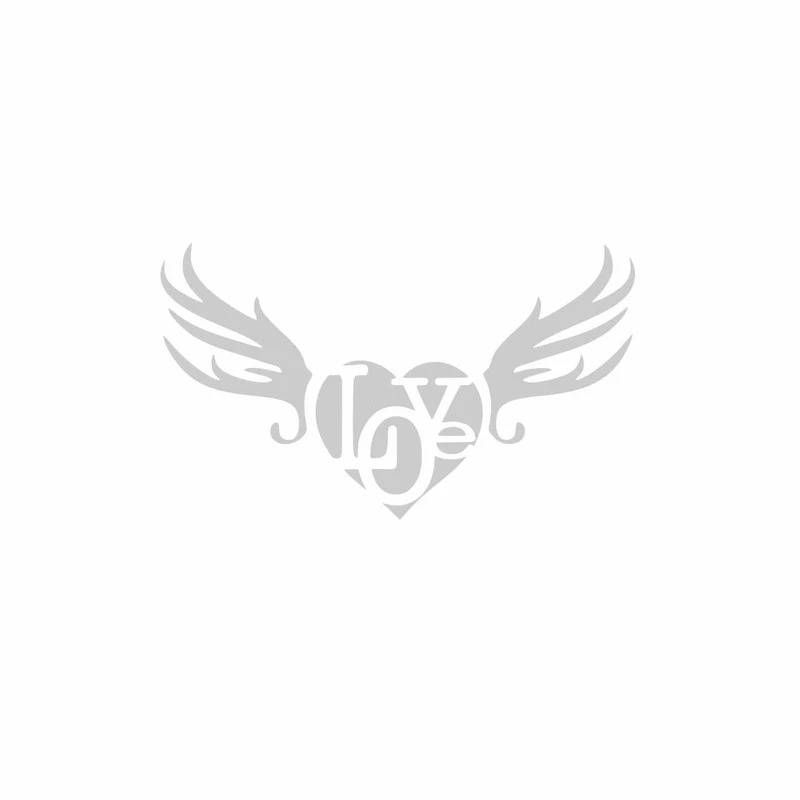 برچسب بدنه خودرو رادیانس طرح LoveKing کد B56