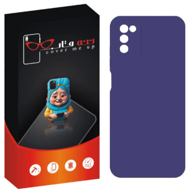 کاور ننه قاب مدل سیلیکونی مناسب برای گوشی موبایل سامسونگ Galaxy A02s