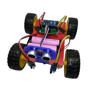 کیت رباتیک آوات روبو مدل مسیریاب با قابلیت دور شونده از موانع