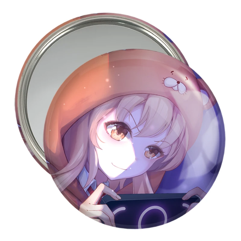 آینه جیبی خندالو مدل اومارو انیمه اوماروچان Umaru Chan  کد 18475