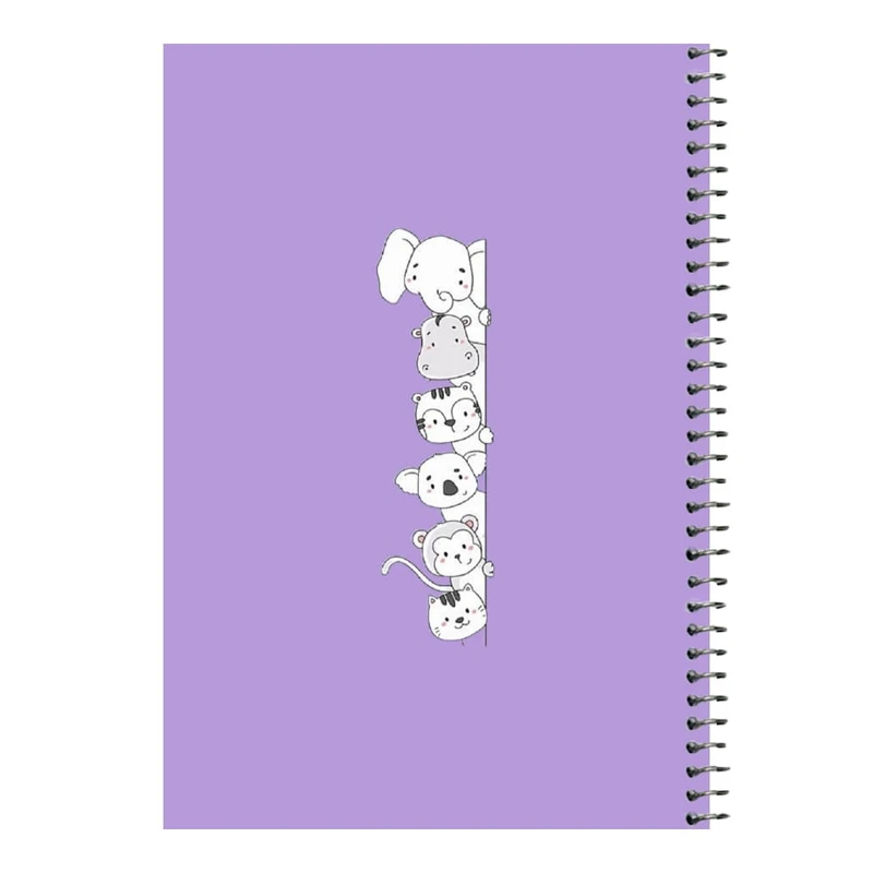 دفتر مشق 80 برگ اس جی مدل دوستان بامزه کد۲   