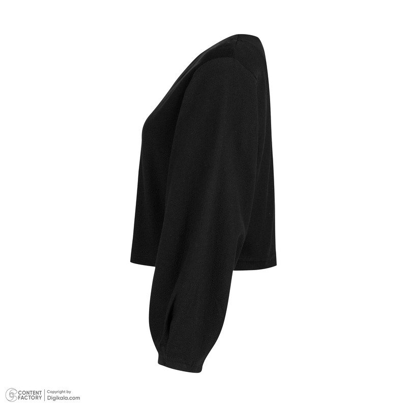 بلوز آستین بلند زنانه آر اِن اِس مدل 11032264 رنگ مشکی