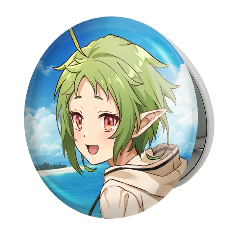 آینه جیبی خندالو طرح سیلفیت انیمه موشوکو تنسی مدل تاشو کد 24132 