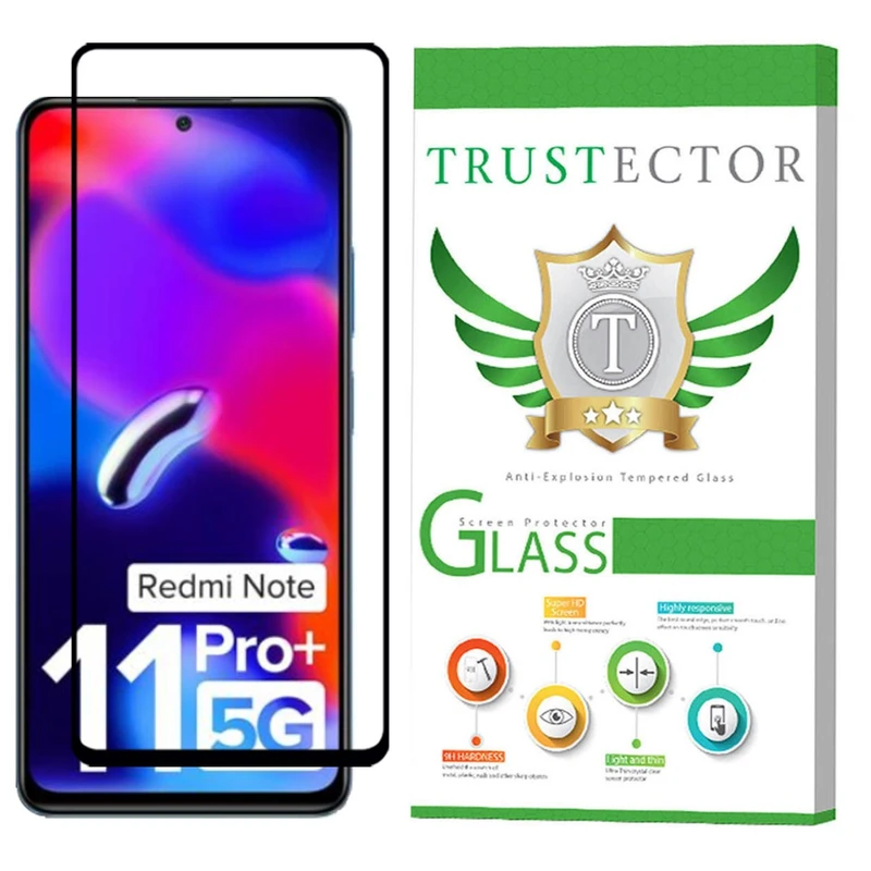 محافظ صفحه نمایش تراستکتور سرامیکی مدل CRB-Glass مناسب برای گوشی موبایل شیائومی Redmi Note 11 Pro plus 5G