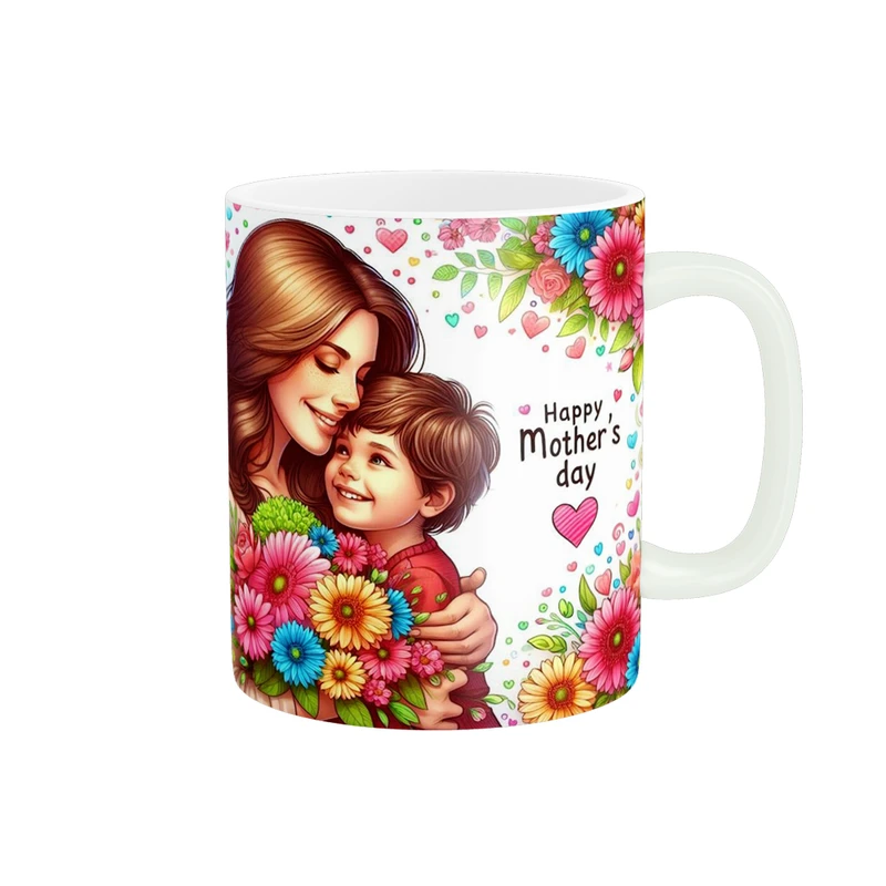 ماگ پادآفرین مدل روز مادر روز زن طرح روز مادر مبارک کد p2733