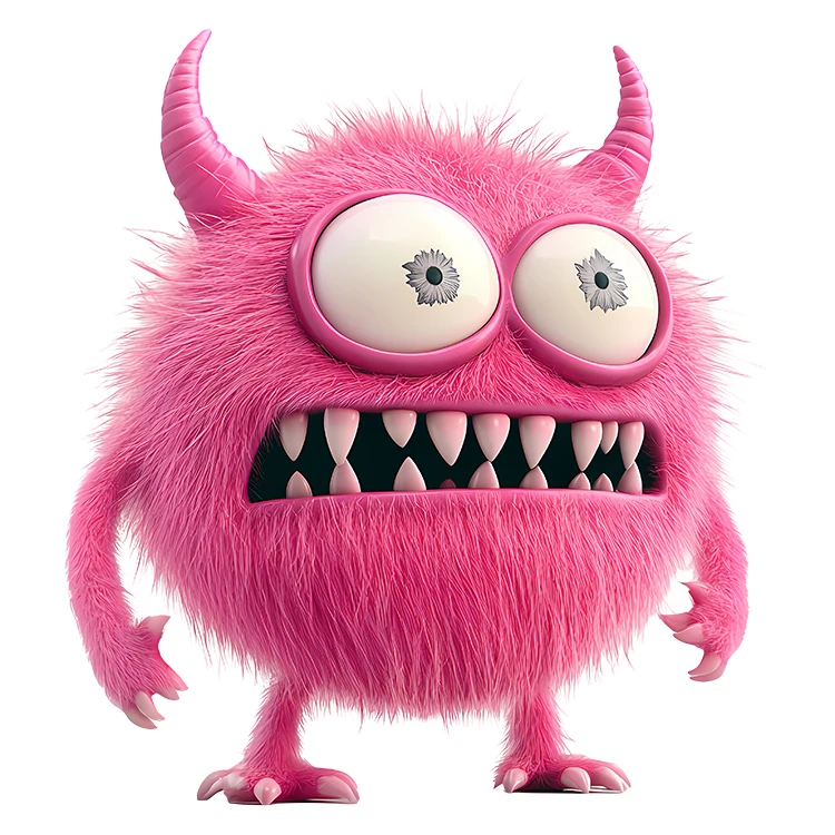 استیکر پارچه و لباس پاد آفرین مدل کارتونی کد S851