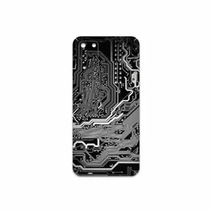 MAHOOT Black Printed Circuit Board Cover Sticker for Huawei Y5p