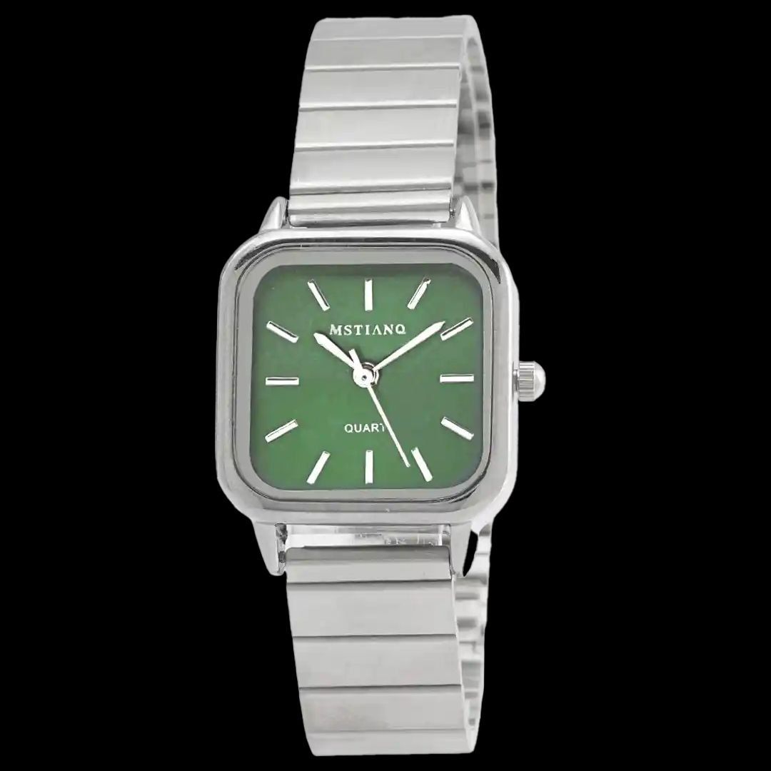 ساعت مچی عقربه ای زنانه مدل بند ریلی 05 - - 1