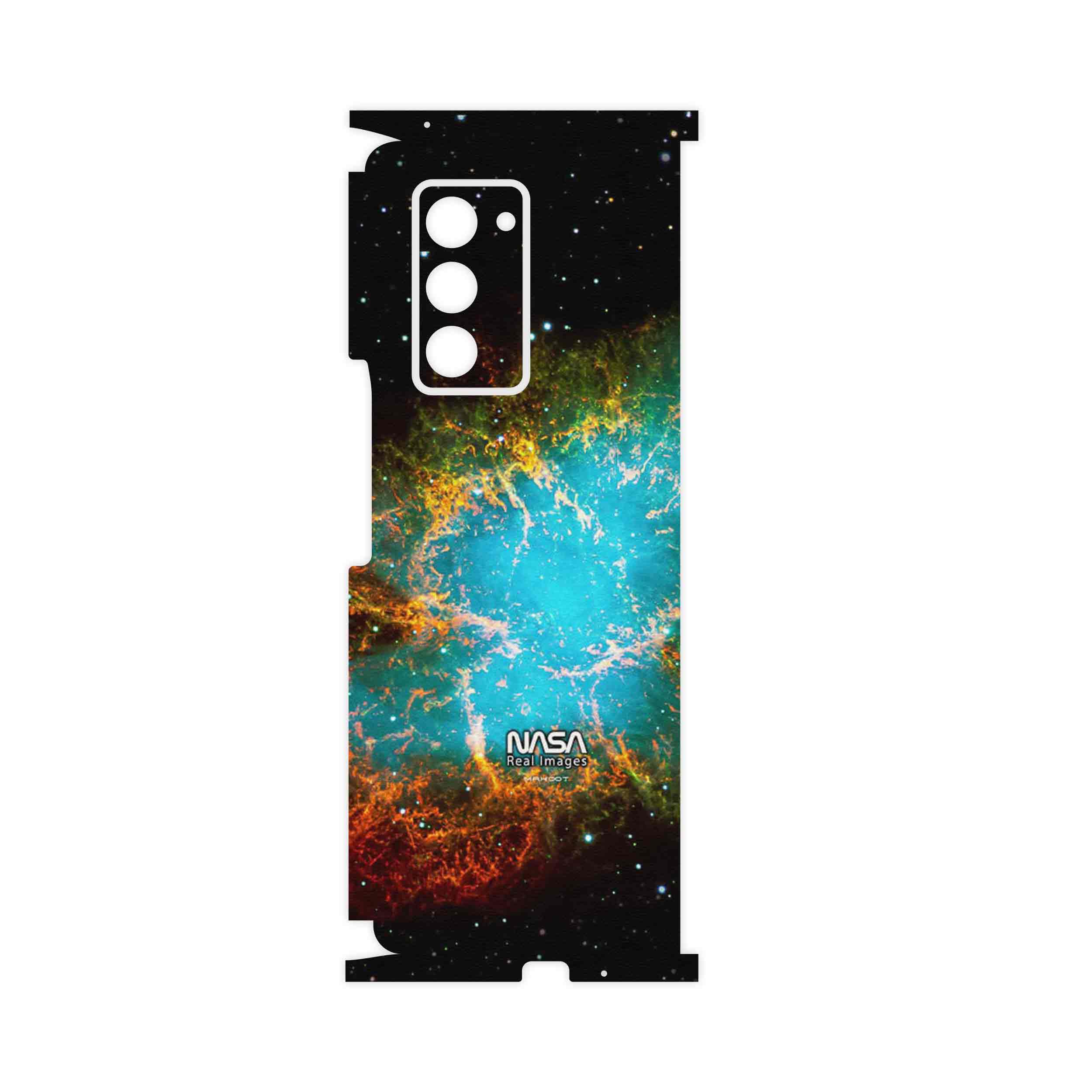 برچسب پوششی ماهوت مدل Universe b NASA 9-FullSkin مناسب برای گوشی موبایل سامسونگ Galaxy Z FOLD 2