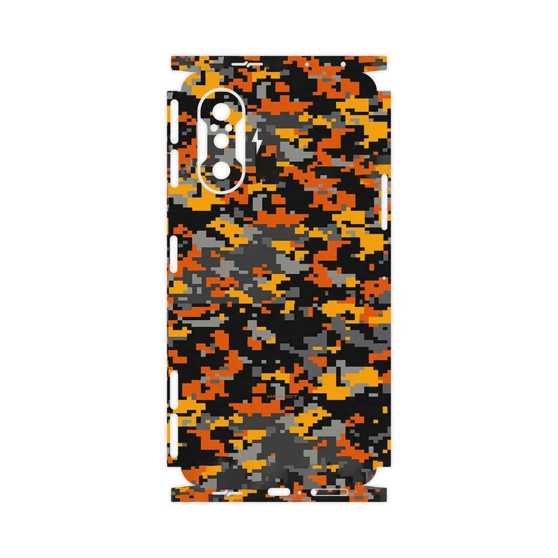 برچسب پوششی ماهوت مدل Army_Autumn_Pixel-FullSkin مناسب برای گوشی موبایل شیائومی Redmi K40 Gaming