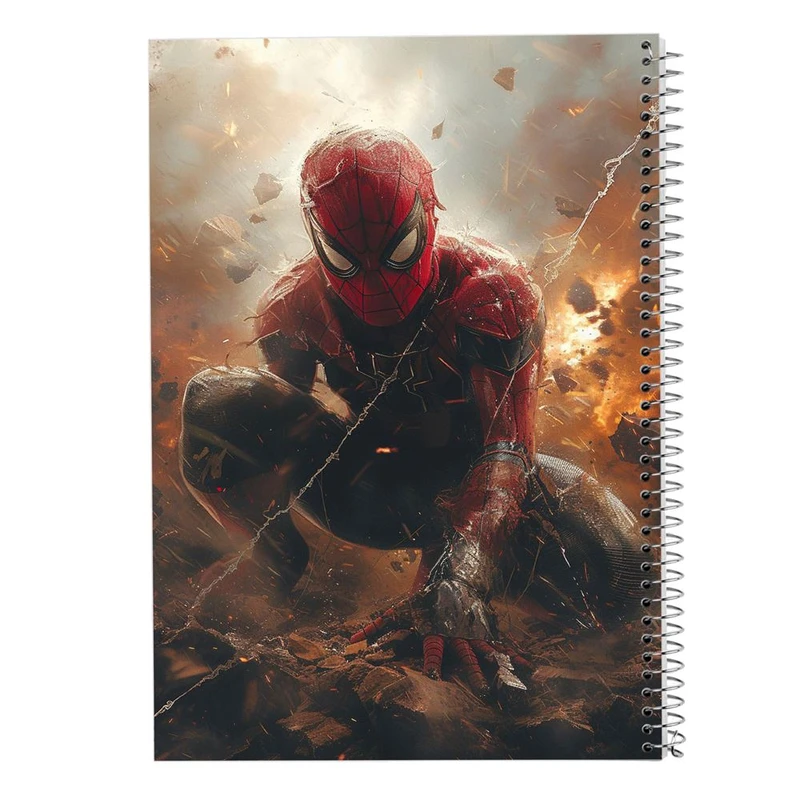 دفتر لیست خرید 50 برگ مدوپد مدل مردعنکبوتی (spiderman) کد DF15085