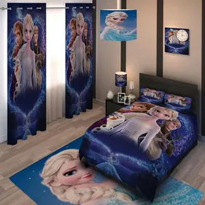 سرویس روتختی مدل السا و آنا فروزن یکنفره 5 تکه