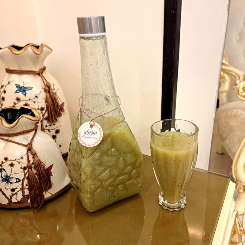 بطری مدل  glasia طرح ROCK