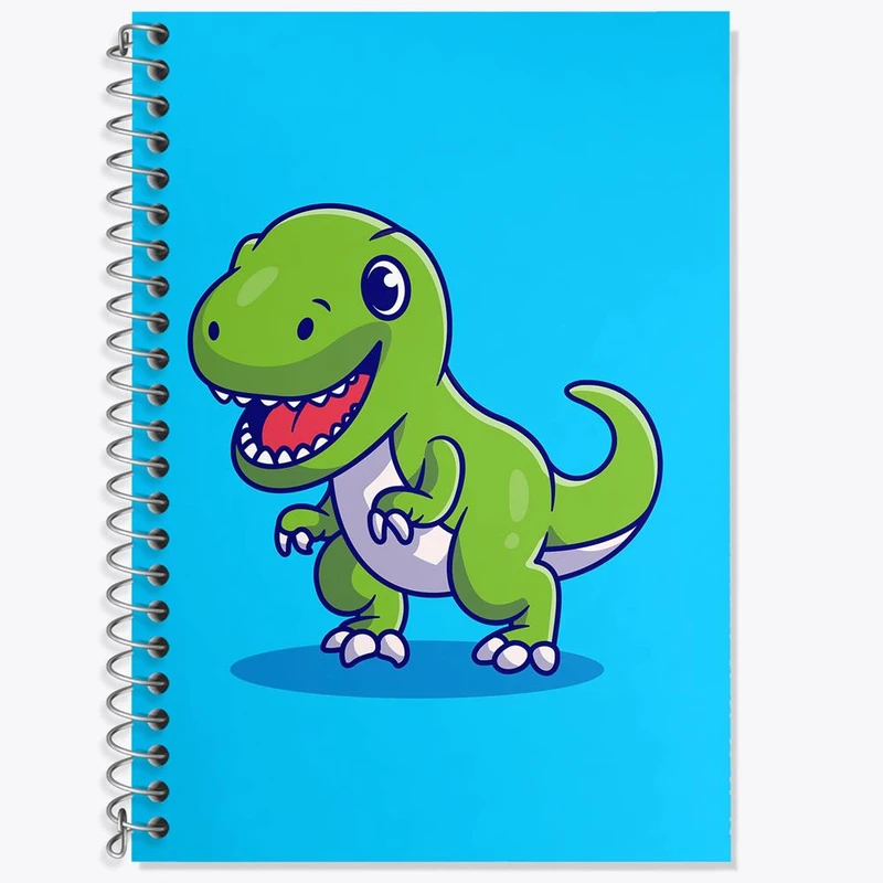 دفتر لغت 50 برگ خندالو مدل دایناسور بامزه کد 29282