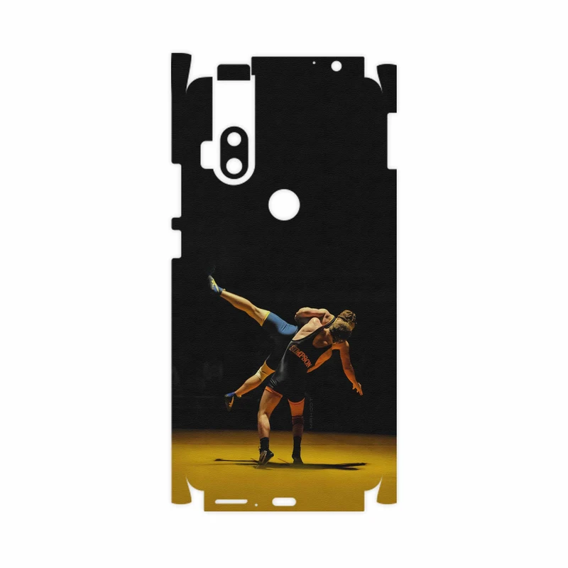 برچسب پوششی ماهوت مدل Wrestling-FullSkin مناسب برای گوشی موبایل موتورولا One Hyper