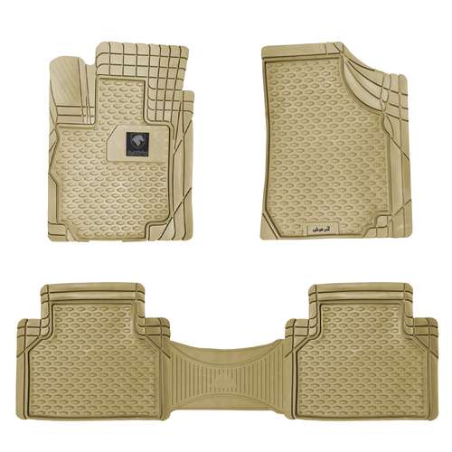 کفپوش خودرو آذر فرش مدل SEN002 مناسب برای سمند