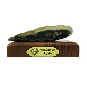 سنگ راف عقیق پارلا گوهر کد 6302