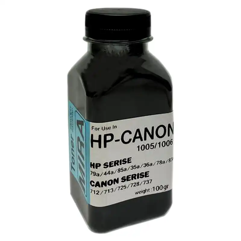 پودر شارژ مشکی 100 گرمی میرا مدل 1005/1006