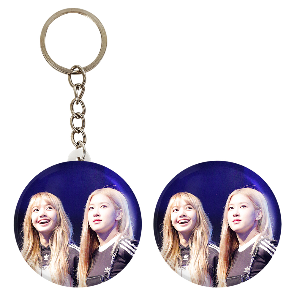 پیکسل خندالو مدل گروه بلک پینک کد 14453 به همراه جاکلیدی