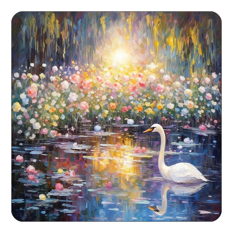 مگنت کاکتی طرح نقاشی رنگ روغن مدل mp72484