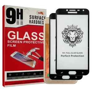 Glass Resistant model glassy screen protector suitable for Samsung Galaxy J4 mobile phone pack of two