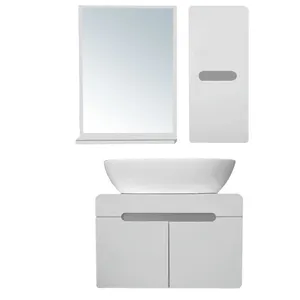 ست کابینت و روشویی مدل lu604005 به همراه اینه و باکس