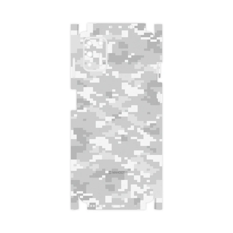 برچسب پوششی ماهوت مدل Army-Snow-Pixel-FullSkin مناسب برای گوشی موبایل موتورولا Moto G9 Plus