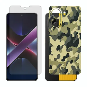 Glass Together model transparent screen protector suitable for Xiaomi Poco X7 Pro mobile phone with back cover sticker