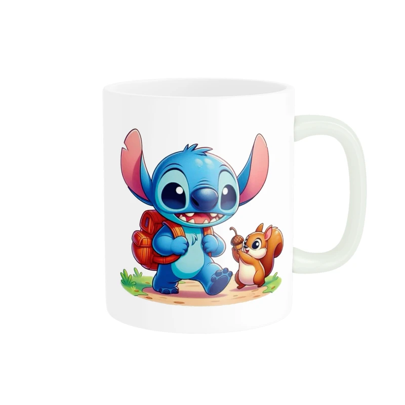 ماگ پاد آفرین مدل کارتون استیچ کد DKC1124