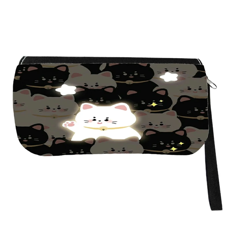 جامدادی مدل فانتزی طرح گربه کیوت کد 01160