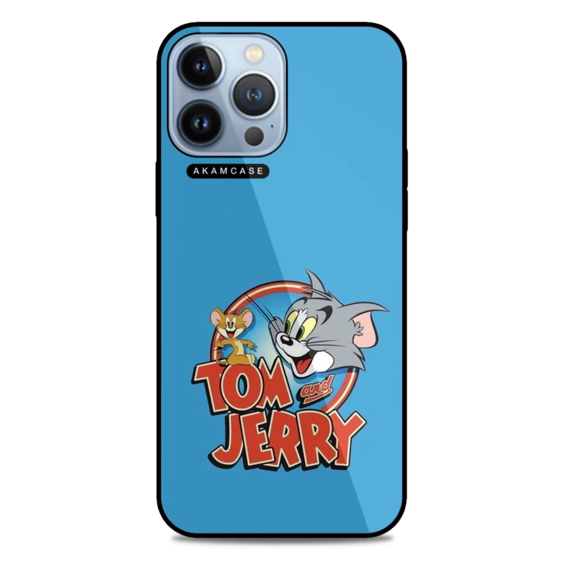 کاور آکام مدل AMC-WA13PROMAX-TOM & JERRY7 مناسب برای گوشی موبایل اپل iPhone 13 Pro Max