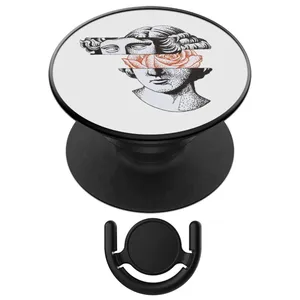 پایه نگهدارنده گوشی موبایل پاپ سوکت آکام مدل APSC001694 به همراه پاپ کلیپ