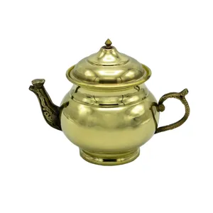 قوری برنجی مدل ساده