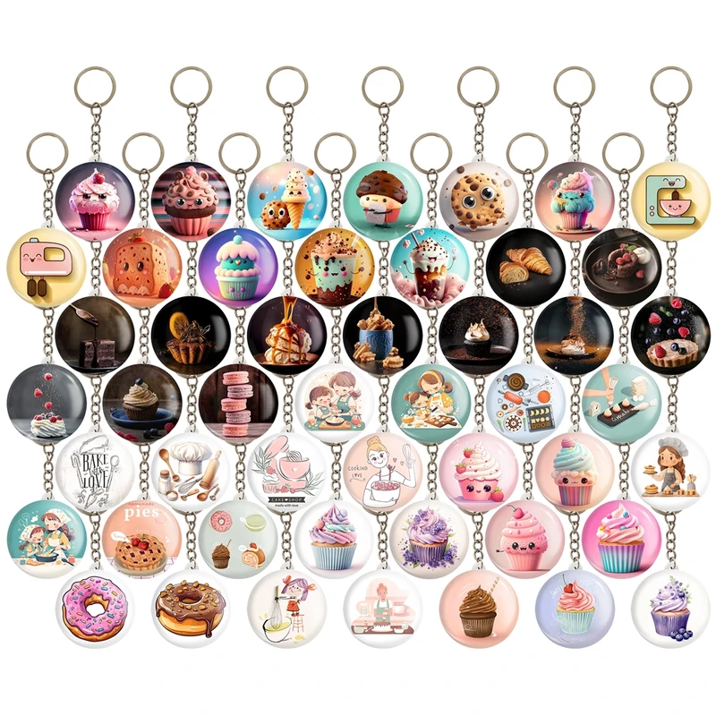 جاکلیدی خندالو مدل کیک و کاپ کیک کد 165 مجموعه 49 عددی