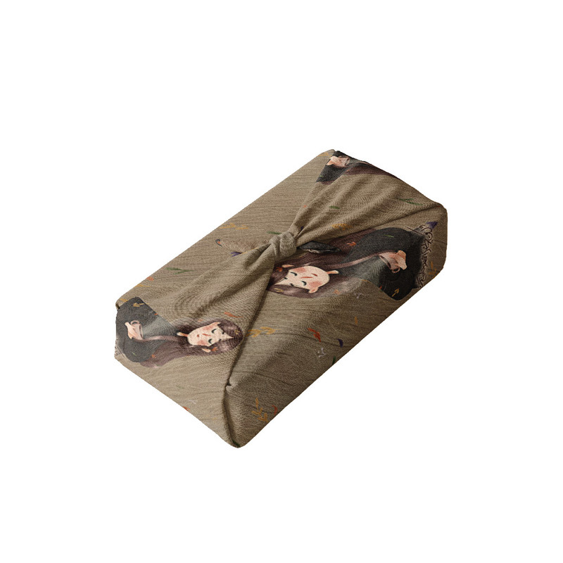 کاغذ کادو ترمه طراحان ایده مدل دختر قهوه نوش کد trm190 کاغذ کادو ترمه طراحان ایده مدل دختر قهوه نوش کد trm190