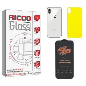 Ricoo ANTI-STATIC Screen Protector For apple x With Back Protector