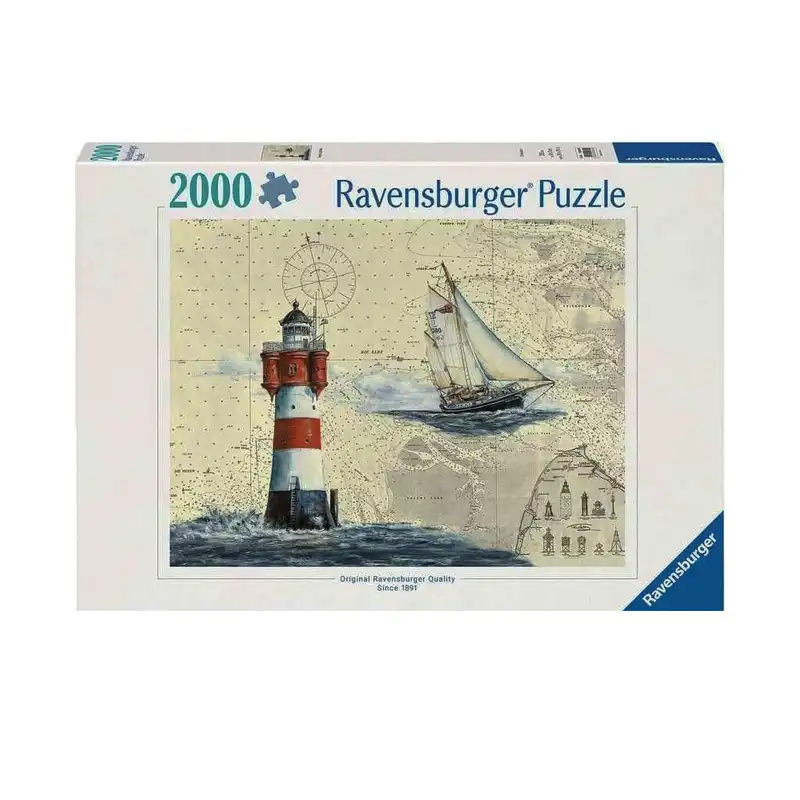 پازل 2000 تکه راونزبرگر مدل Romantic Lighthouse کد 12000804