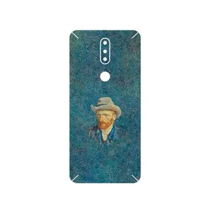 MAHOOT Self portrait with a gray felt hat Cover Sticker for Nokia 2.4