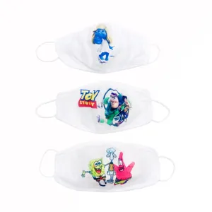 ماسک پارچه ای بچگانه کد 876680 مجموعه 3 عددی