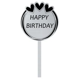 تاپر کیک مدل happy birthday