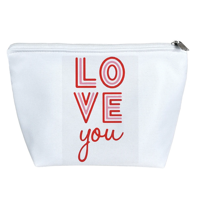کیف لوازم آرایش دخترانه خندالو مدل Love You کد 8177