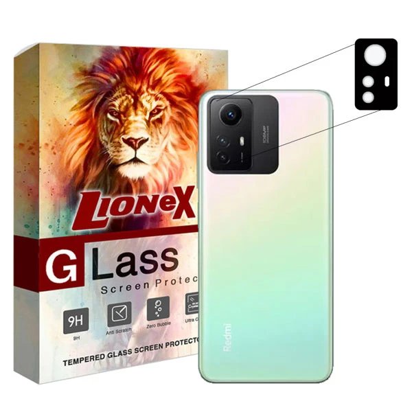 محافظ لنز دوربین لایونکس مدل 5DLENSLION مناسب برای گوشی موبایل شیائومی Redmi Note 12S